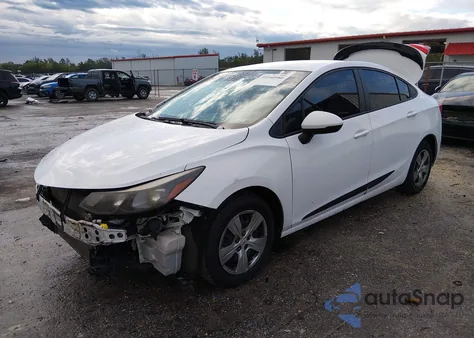 2017 Chevrolet Cruze Ls Auto из США, поврежденный, VIN 1G1BC5SM8H7113140